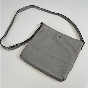 Kate Spade Gray Crossbody Bag with Adjustable Strap